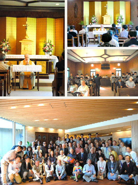 カリー先生司祭叙階金祝記念ミサ お祝い会のご報告 お知らせ ニュース 上智大学ソフィア会