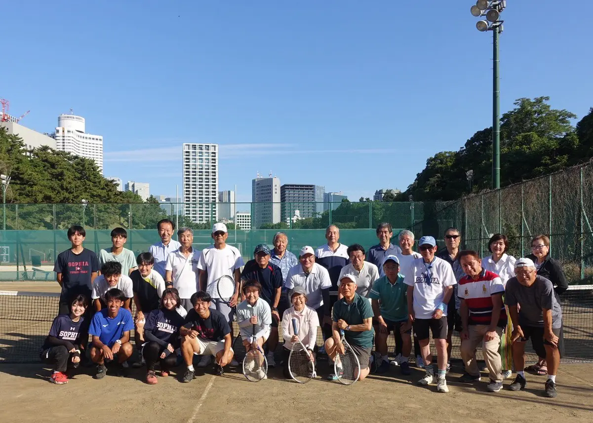 上智大学体育会硬式庭球部OBOG会
ホームカミングデイ開催報告